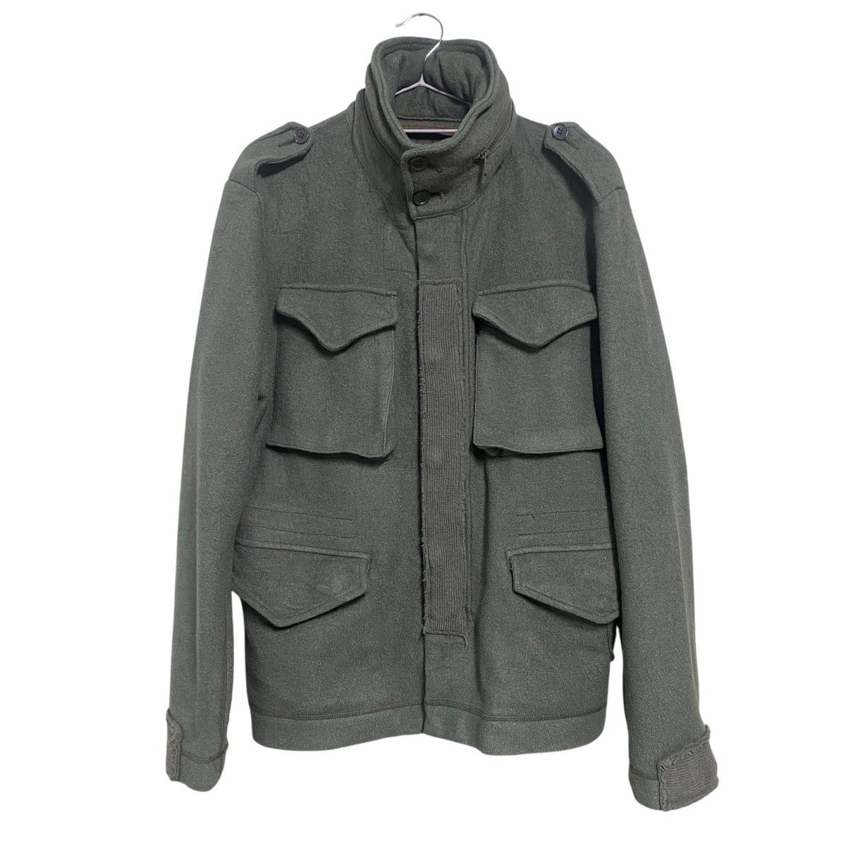 CABANE de ZUCCa AW2008 Cabane De Zucca M65 Wool Military Jacket Size US M / EU 48-50 / 2 - 1 Thumbnail