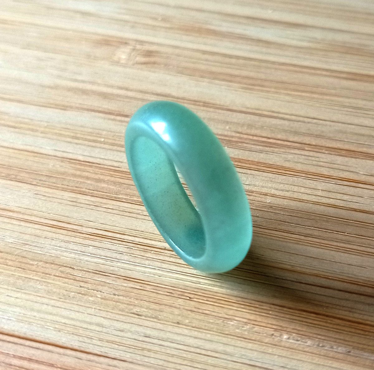 Japanese Brand × Vintage Vintage Classic Natural Jade Retro Ring Unique Simple Rave Size ONE SIZE - 5 Thumbnail