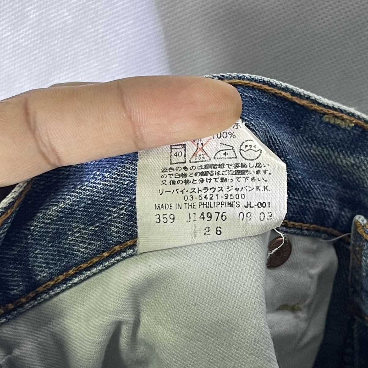 Levi's Vintage Clothing Vintage Levis 503 Distressed Trashed Jeans Size US 31 - 12 Thumbnail