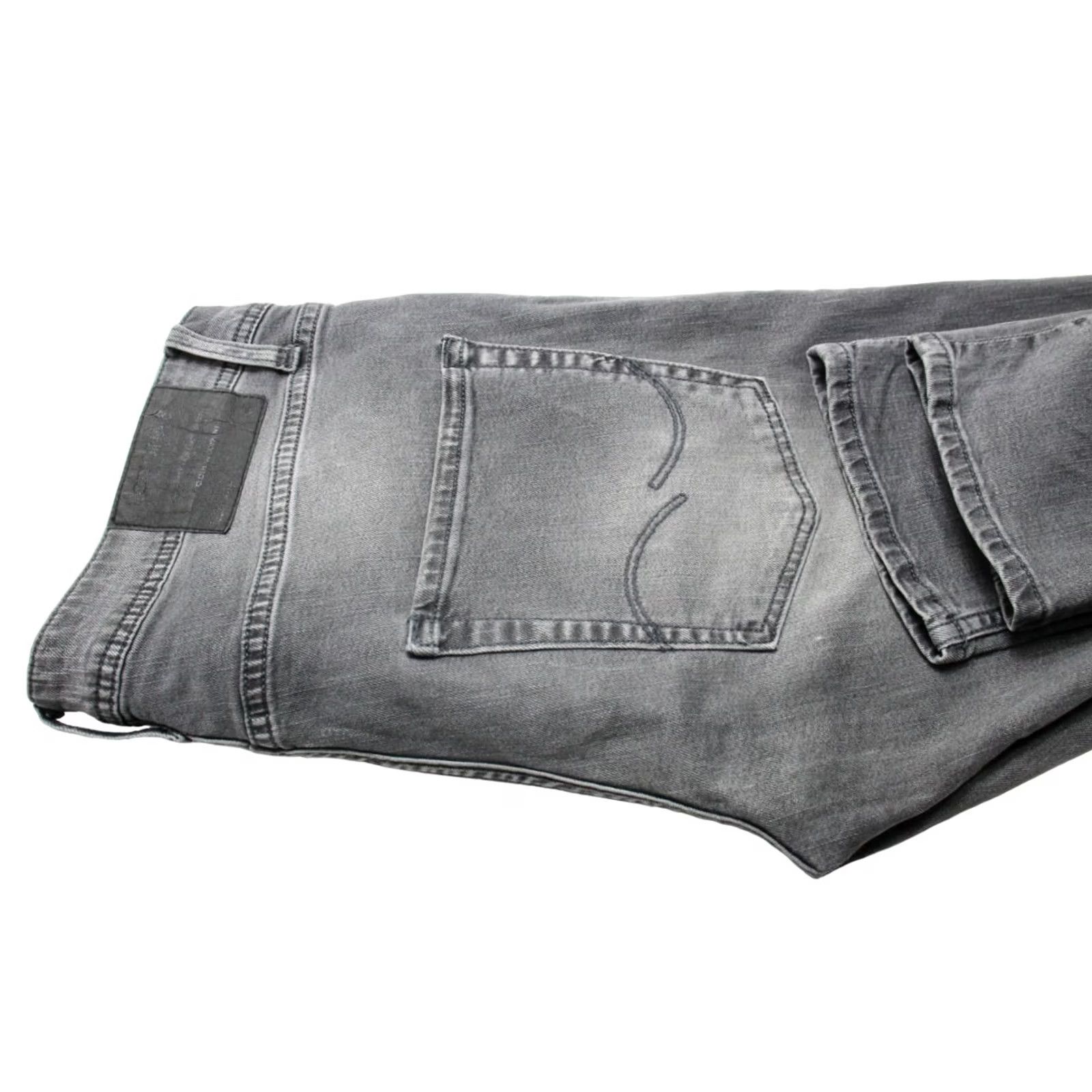 Jack & Jones JACK & JONES Glenn Slim Fit Jeans Men's W33/L34 Zip Fly Grey Denim Slim Everyday Casual Mens Size US 33 - 5 Thumbnail