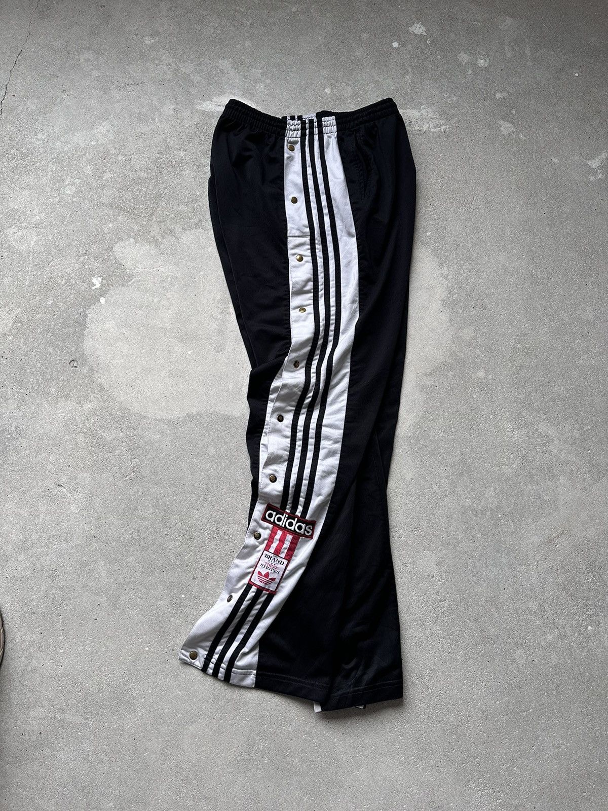 Adidas Vintage Adidas Striped Button Up Pants Size US 36 / EU 52 - 3 Thumbnail