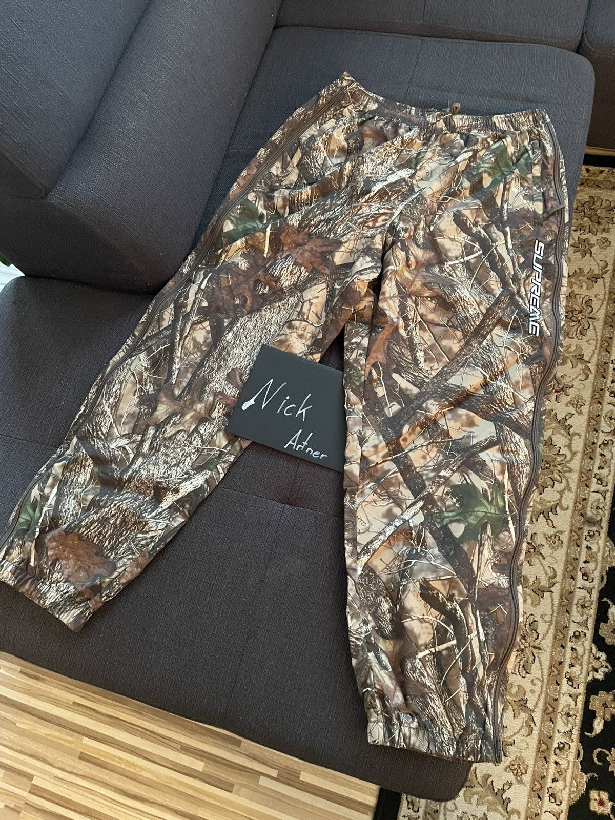 パンツ 17fw Supreme Realtree Camo Flannel Pant Supreme Realtree Camo Flannel Pant (FW17) - $118