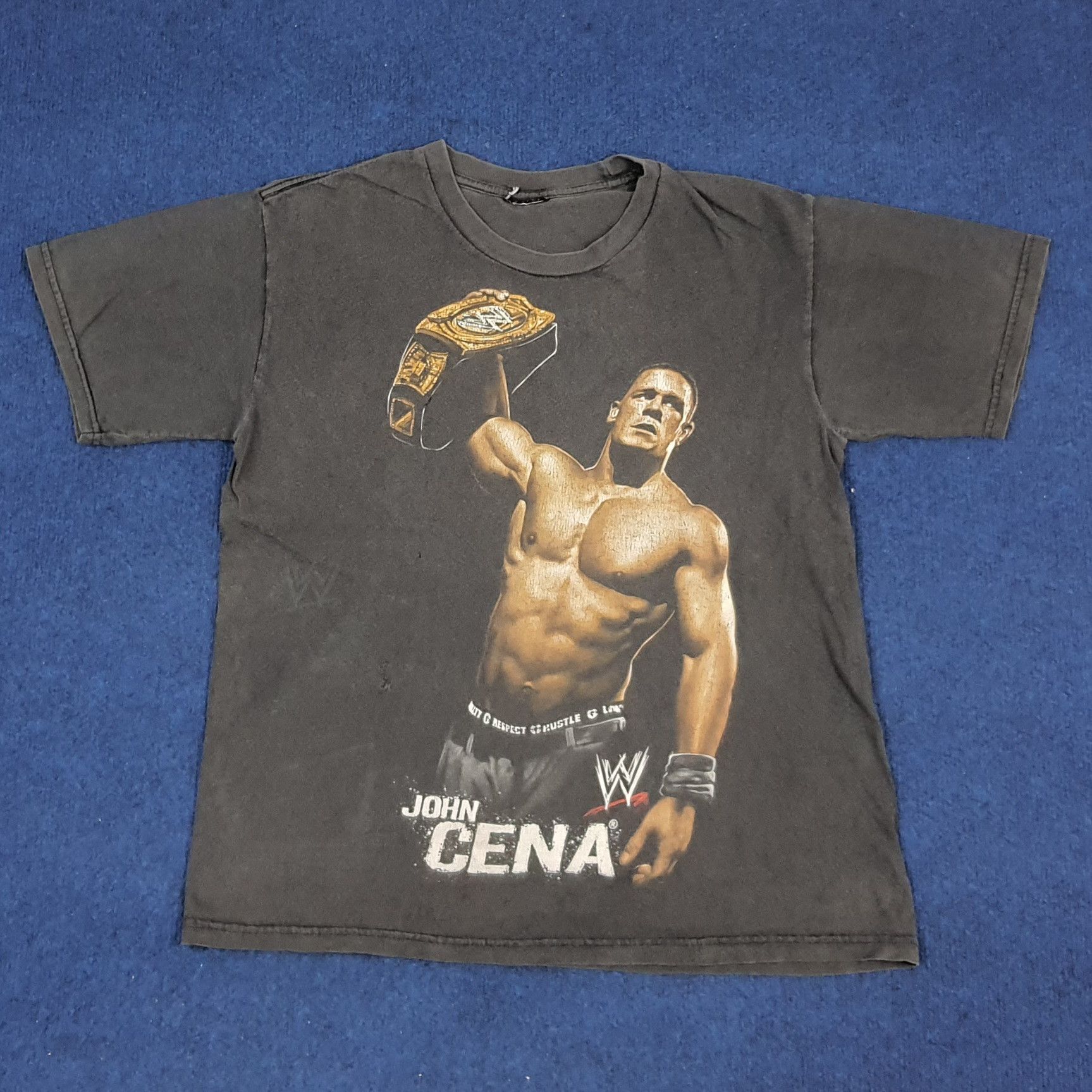 Vintage × WWE Vintage WWE John Cena Wrestler Champion Tshirt Size US M / EU 48-50 / 2 - 1 Thumbnail