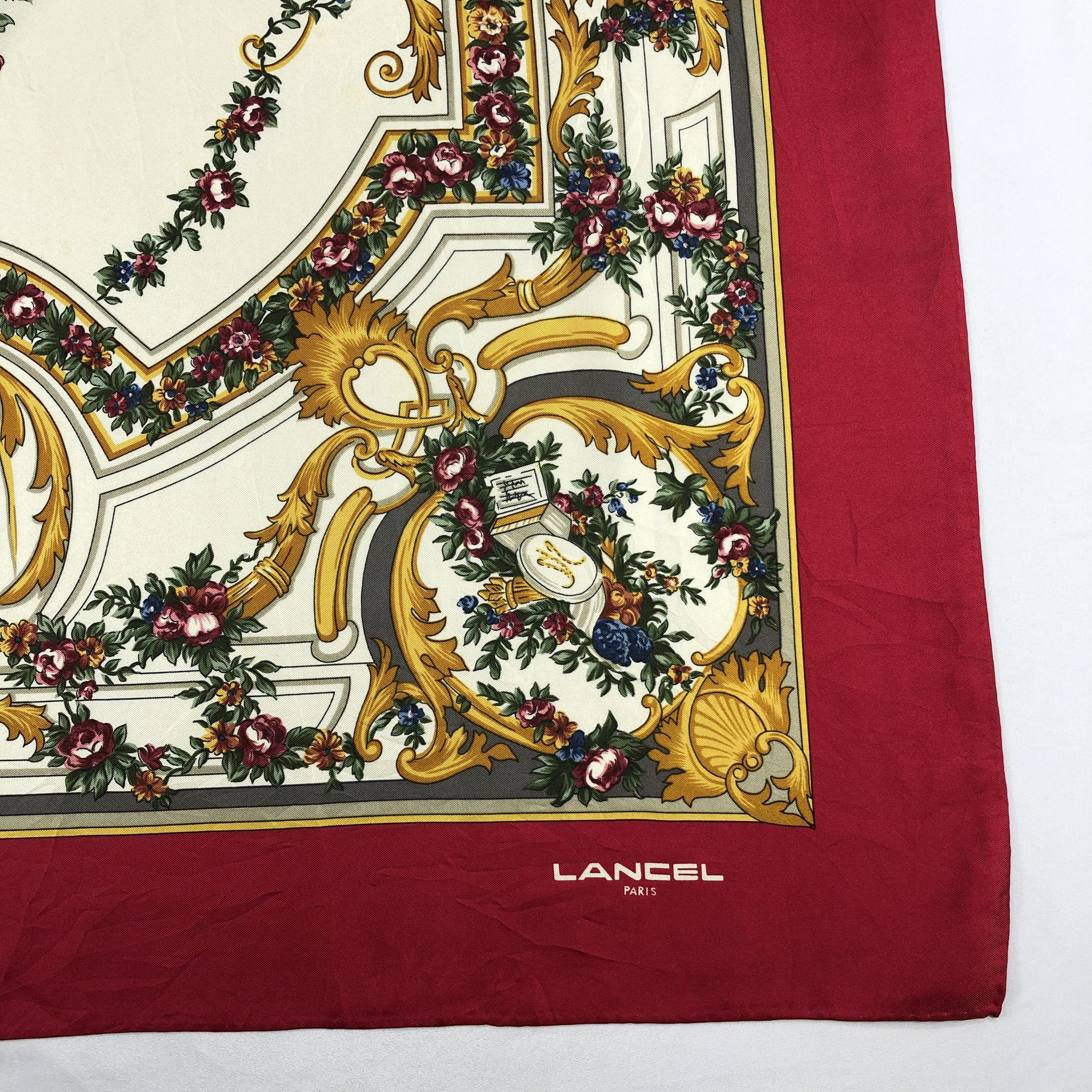 Lancel Vintage Lancel Silk Scarf Size ONE SIZE - 4 Thumbnail