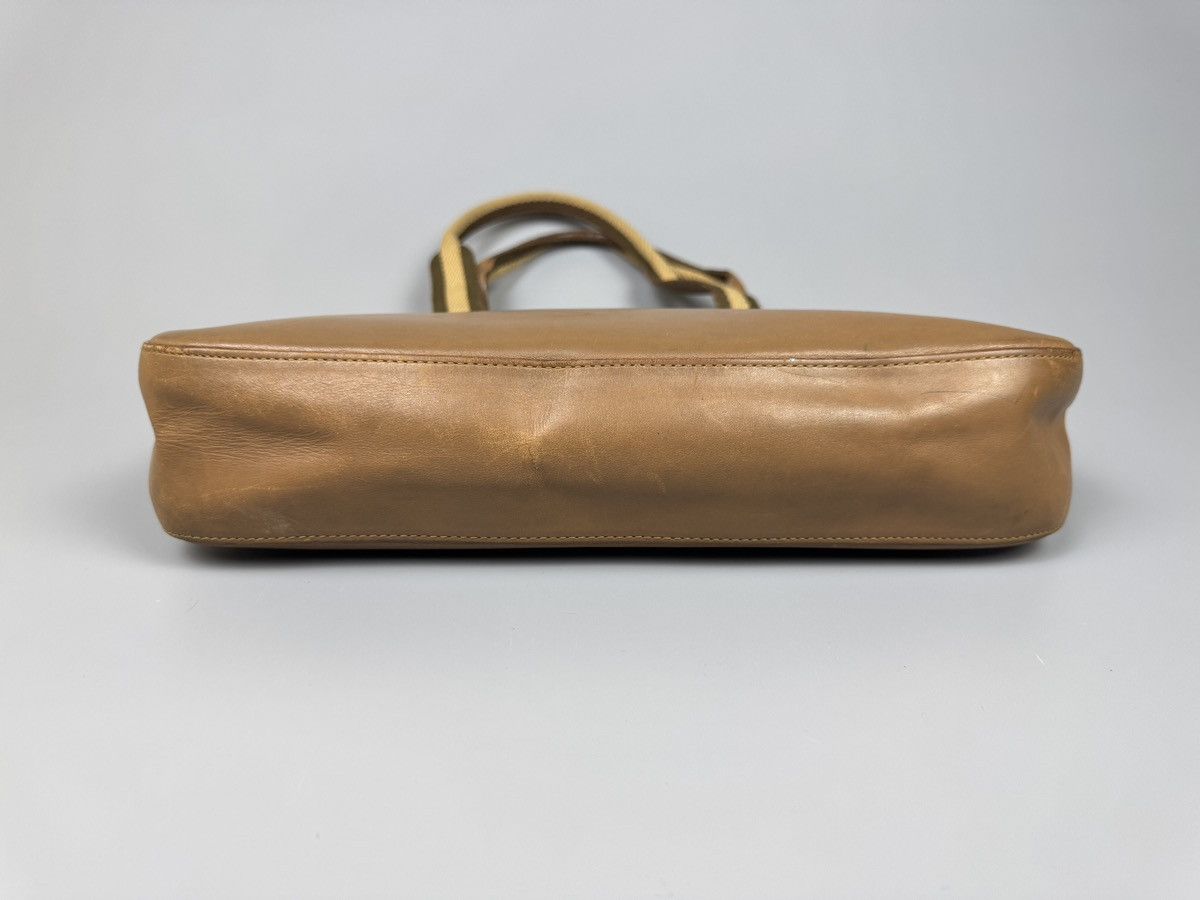 Gucci Gucci - Vintage Sherry Line Leather Beige Hand Bag Size ONE SIZE - 6 Thumbnail