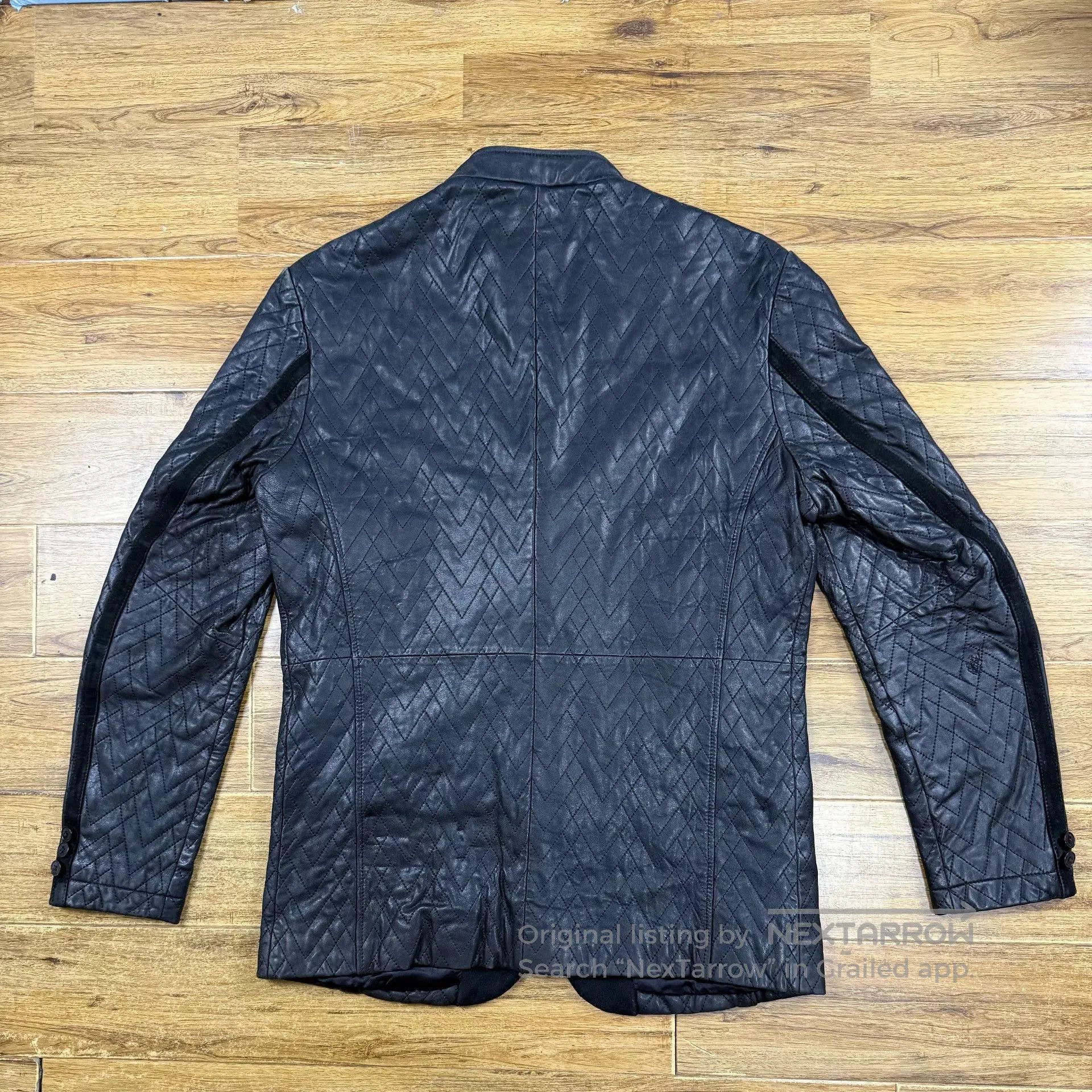 Valentino Valentino Men's Leather Jacket. Size US L / EU 52-54 / 3 - 2 Thumbnail