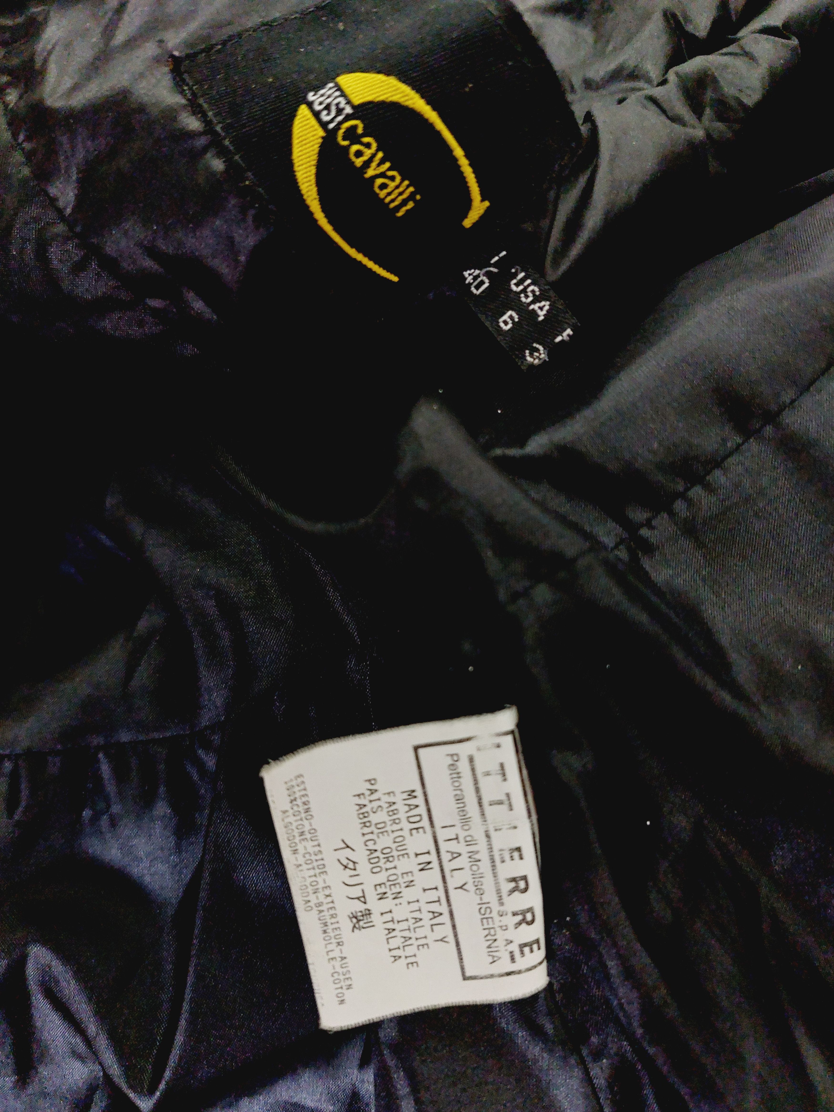 Roberto Cavalli Roberto Cavalli Black Bondage Strap BDSM Puffer Coat Size US S / EU 44-46 / 1 - 15 Thumbnail