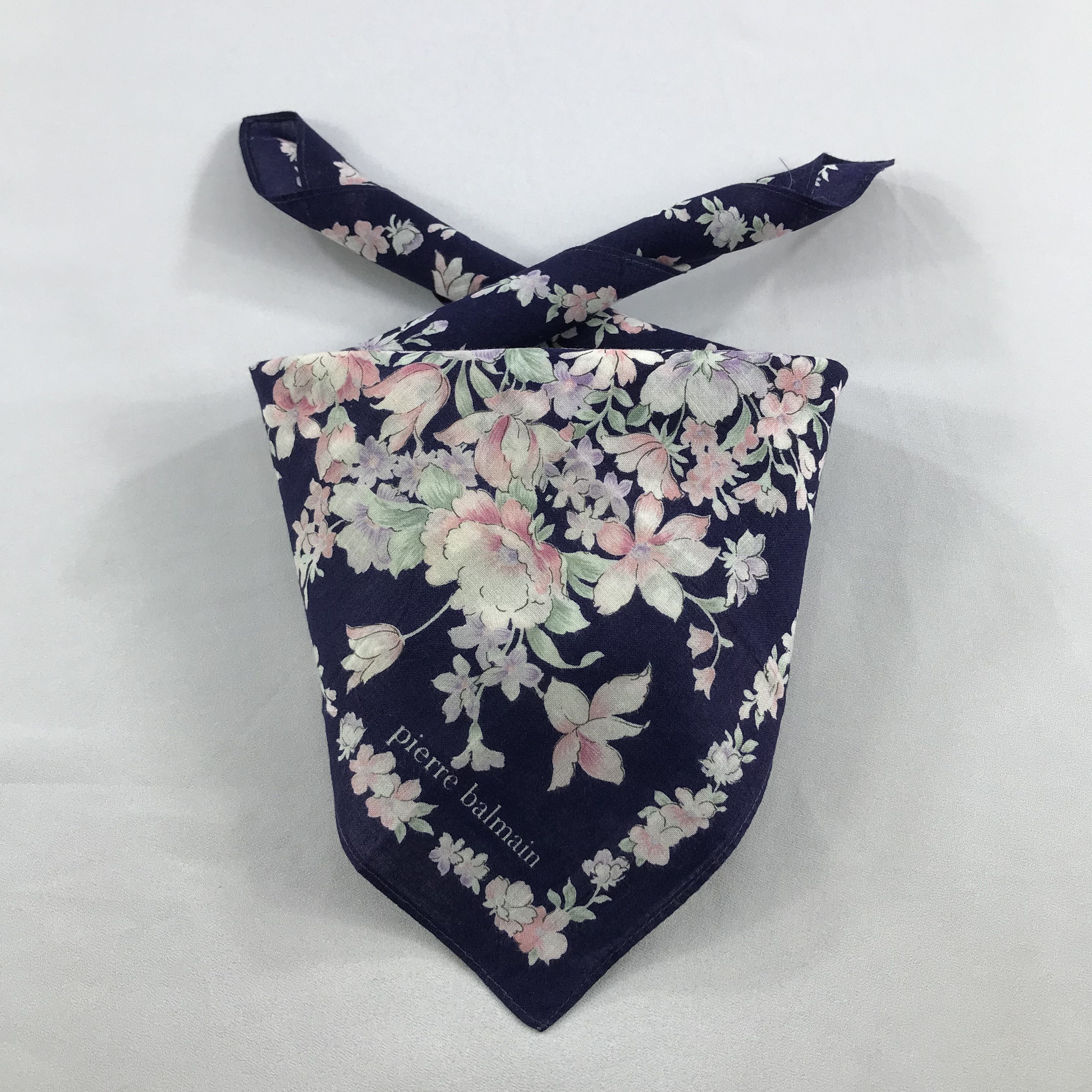 Pierre Balmain × Vintage Pierre Balmain Bandana / Handkerchief / Neckerchief -S2766A Size ONE SIZE - 3 Thumbnail