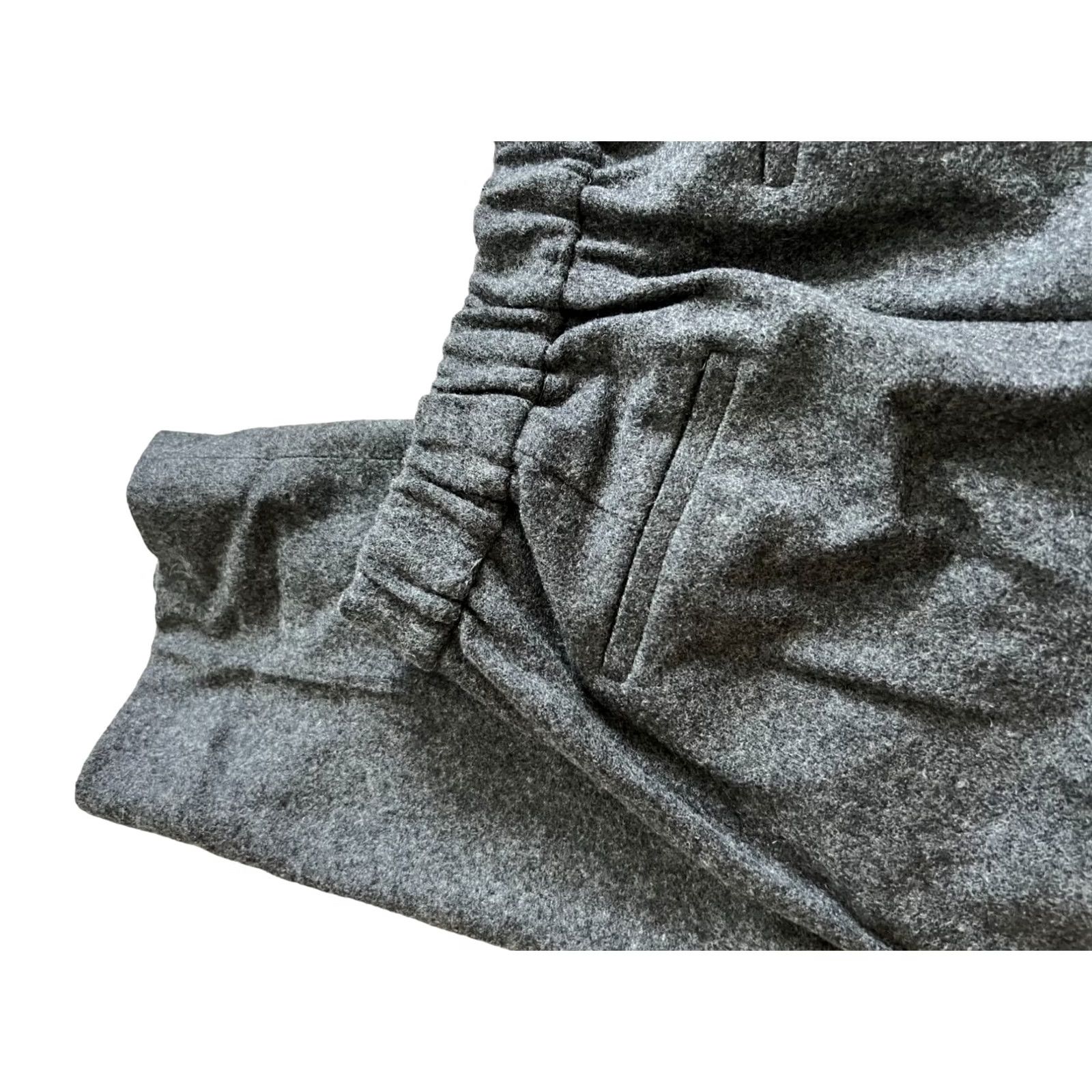 J.Crew J.Crew Italy Belluci Womens Wool Pants Size 4 26x28 Gray Zip Side Pockets Lined Size 27" / US 4 / IT 40 - 4 Thumbnail