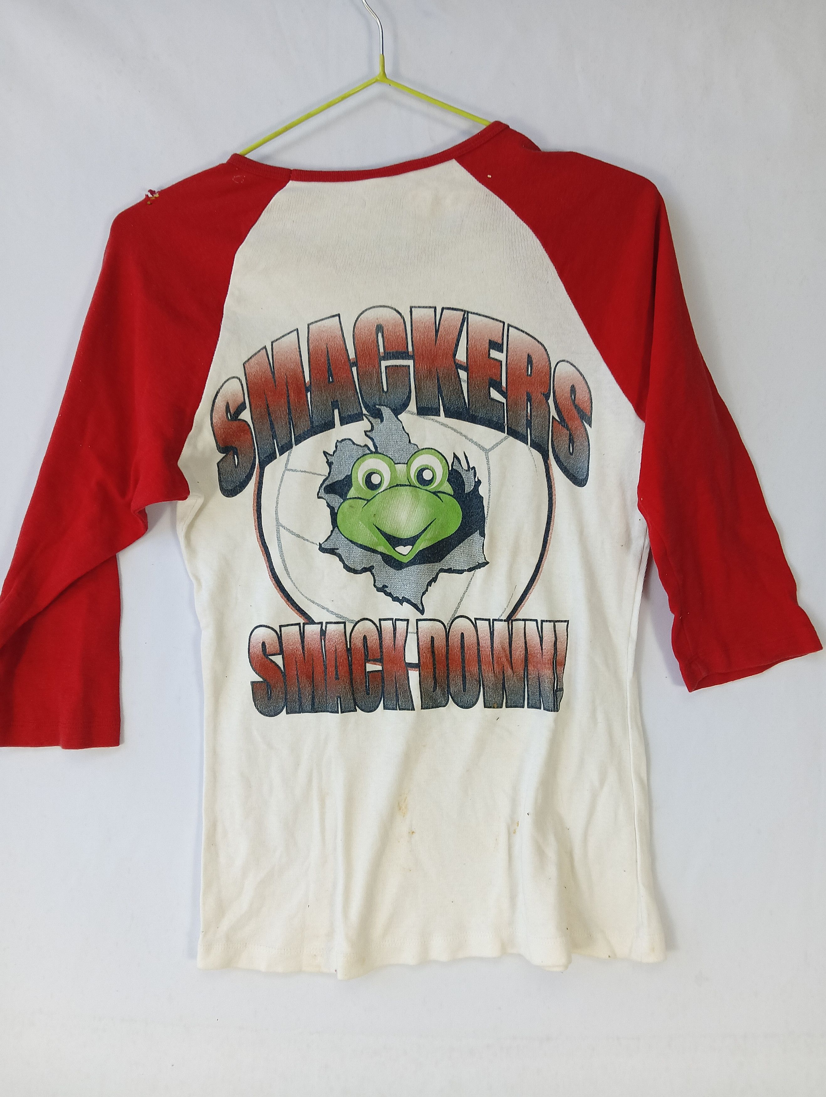 Other vintage smackers smack down 3 quater shirt big logo tee Size US XS / EU 42 / 0 - 1 Thumbnail