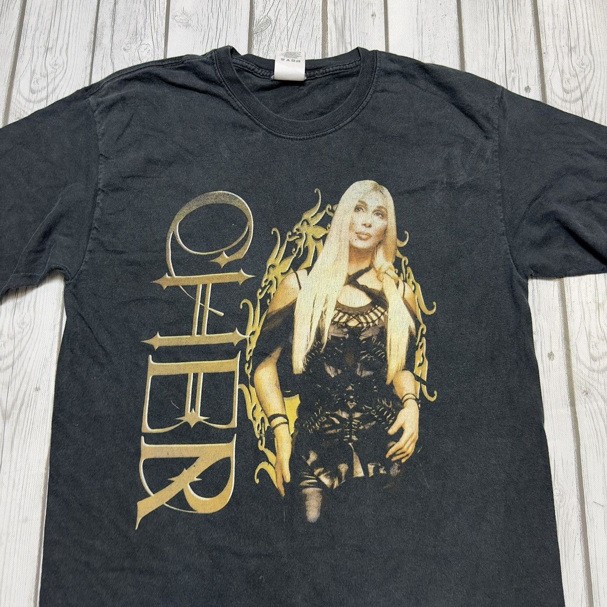Band Tees × Vintage Vintage Cher tee Size US M / EU 48-50 / 2 - 3 Thumbnail