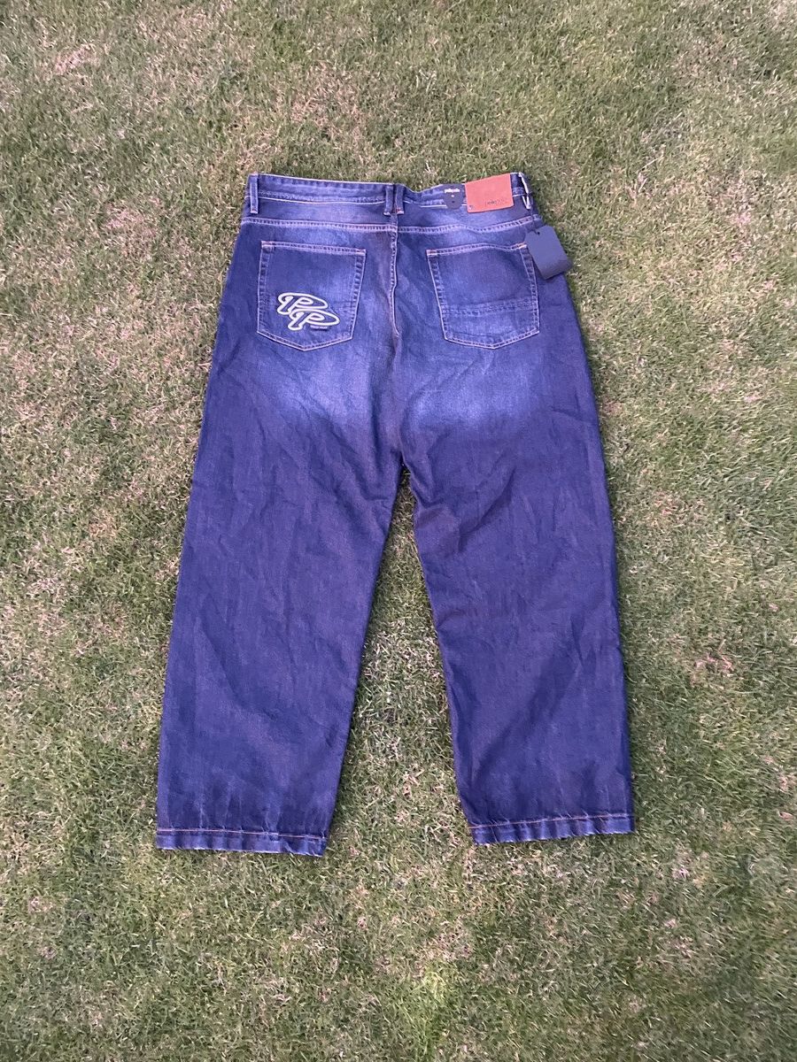 Pelle Pelle Pelle Pelle baggy wideleg jeans denim vintage hiphop rap y2k Size US 40 / EU 56 - 1 Thumbnail