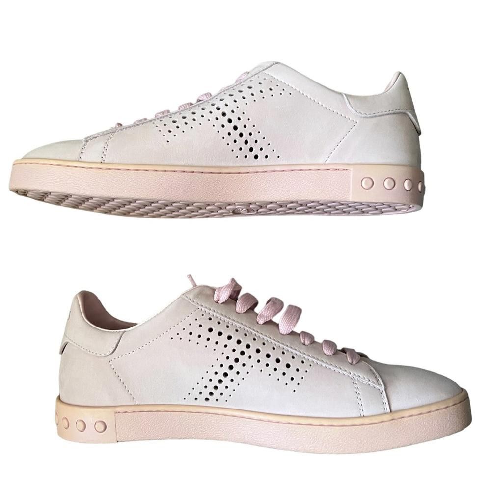 Tod's Tod's Leather Pink Sneaker NWT Size 10 Size US 10 / IT 40 - 6 Thumbnail