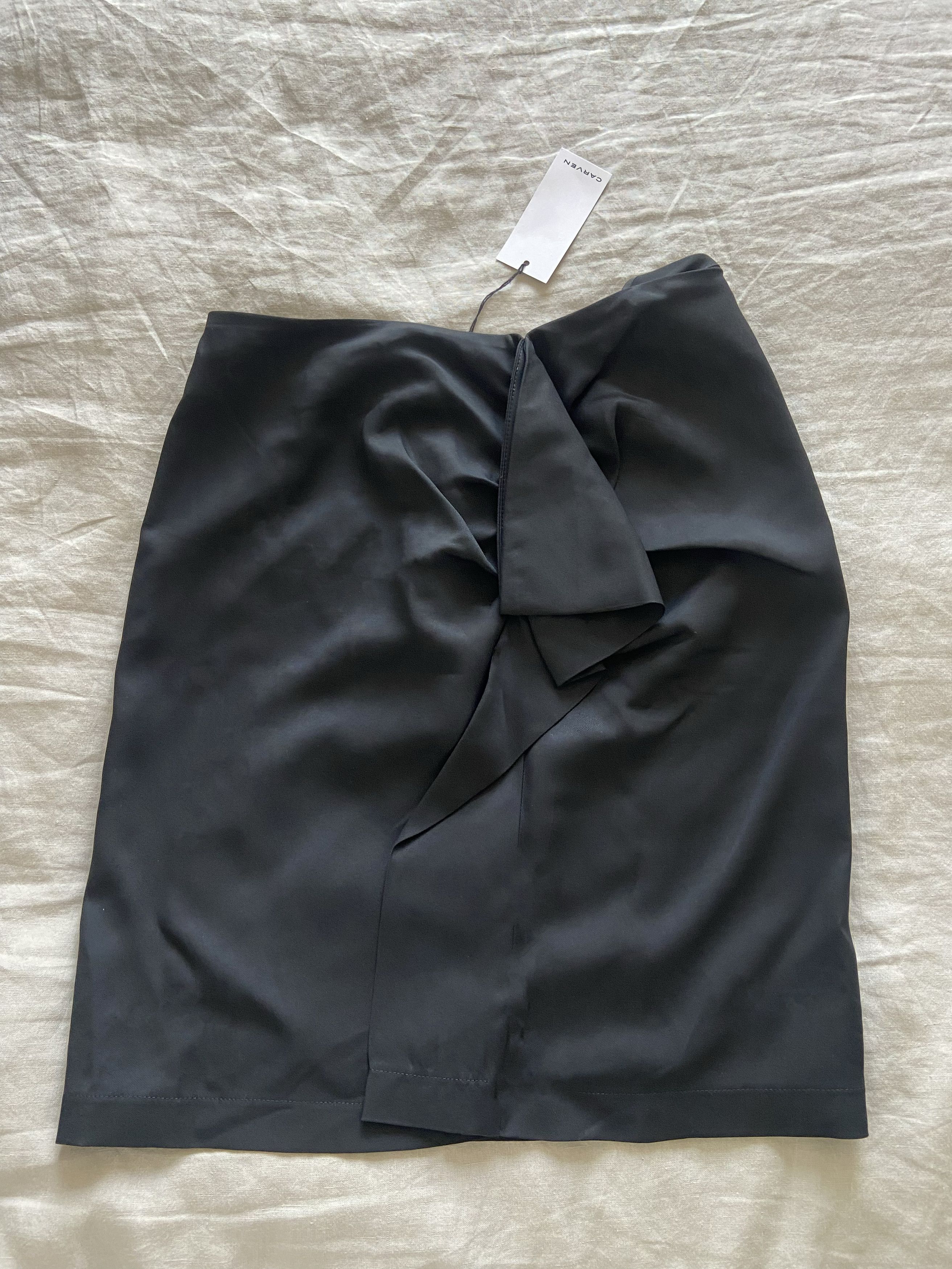 Carven Carven Black Skirt Size 38" / US 16 / IT 52 - 1 Thumbnail