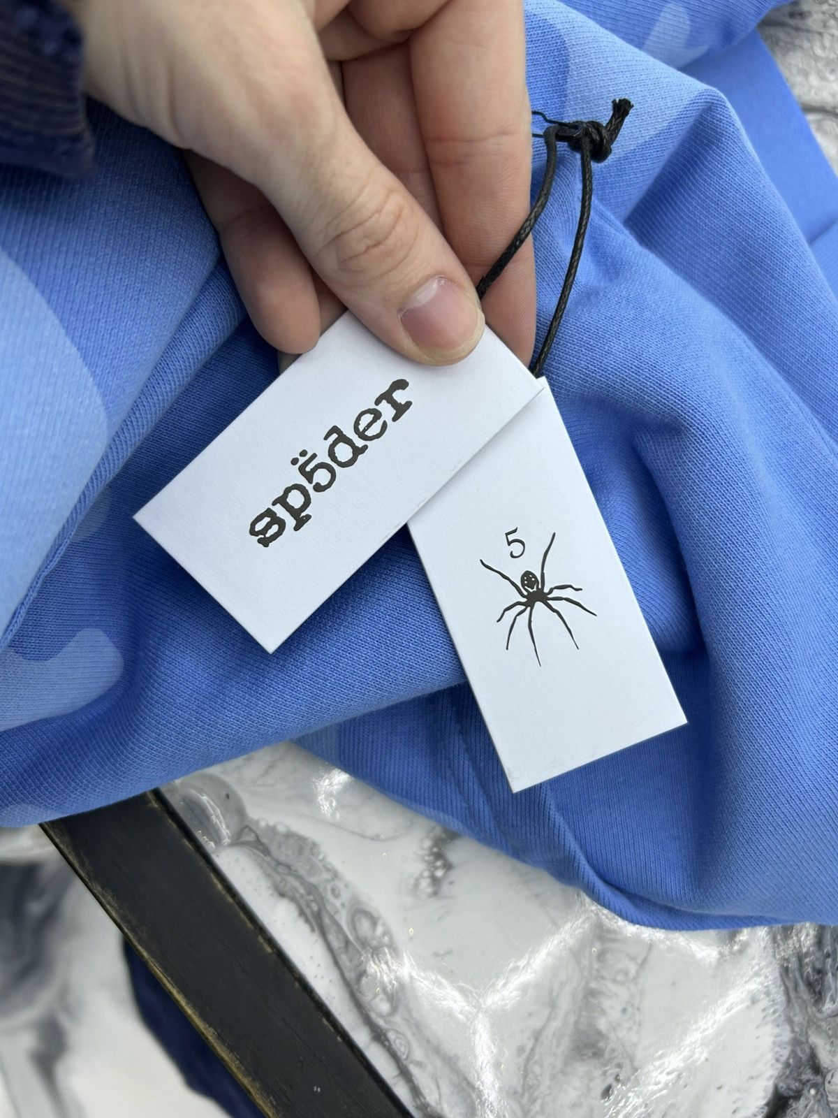 Sp5der Sp5der Beluga V2 Hoodie Dusty Blue Size M Size US M / EU 48-50 / 2 - 10 Thumbnail