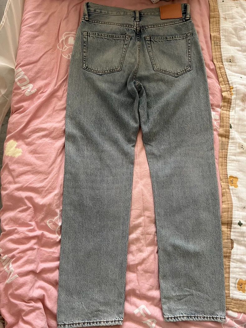 Acne Studios acne studios Retro cotton denim straight-leg pants Size US 26 / EU 42 - 2 Thumbnail