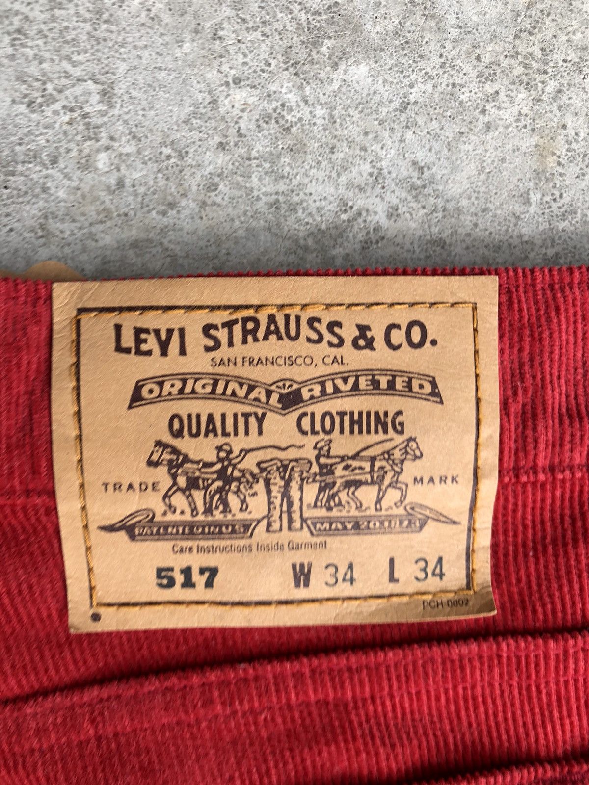 Levi's Vintage 90’s Levi’s Flared Jeans Corduroy Pants 517 Size US 33 - 17 Thumbnail