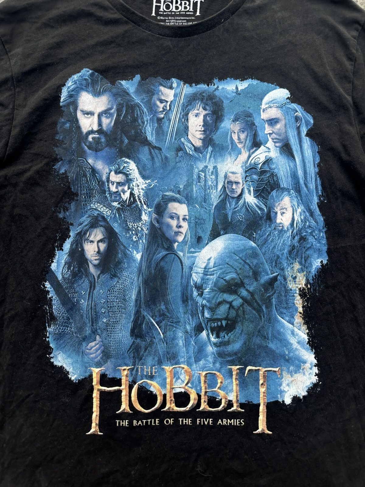Designer Hobbit Logo T-shirt Movie Streetwear Art Rare L USA tee Size US L / EU 52-54 / 3 - 2 Thumbnail