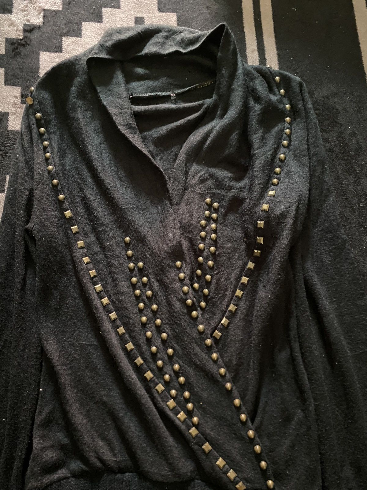 20471120 × Beauty Beast × Japanese Brand Japanese unknwn studed cardigan knit vkei style Size US M / EU 48-50 / 2 - 2 Thumbnail