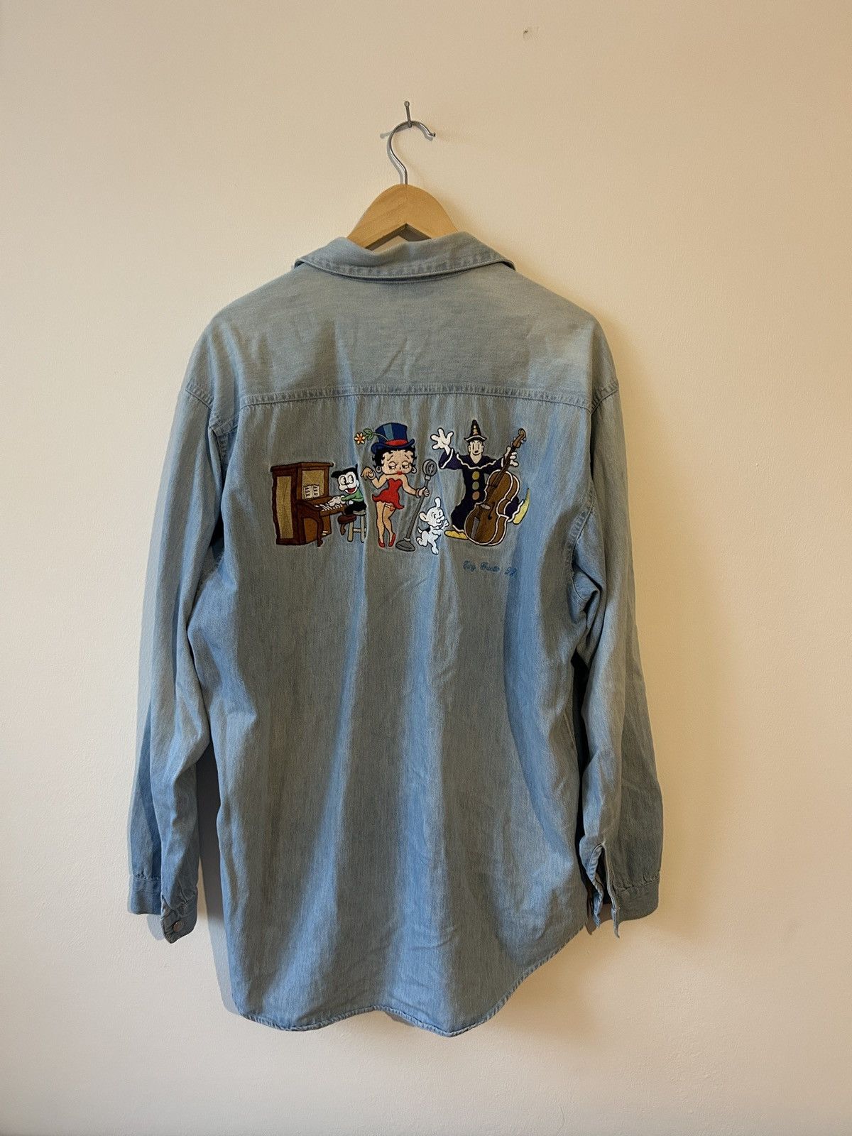 image of Guetta Bros Too Cute Toocute! Guetta Bros Shirt in Blue, Men's (Size XL)
