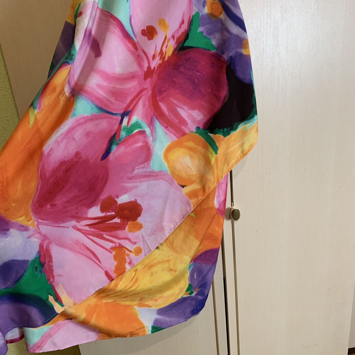 Other 🔥RARE🔥Polo Ralph Lauren Flowers Designed Overprint Dress Size M / US 6-8 / IT 42-44 - 5 Thumbnail