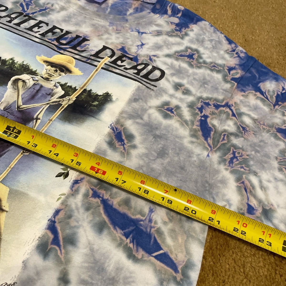 Grateful Dead Vintage Grateful Dead Huckleberry Finn Tour 1995 shirt Size US L / EU 52-54 / 3 - 6 Thumbnail