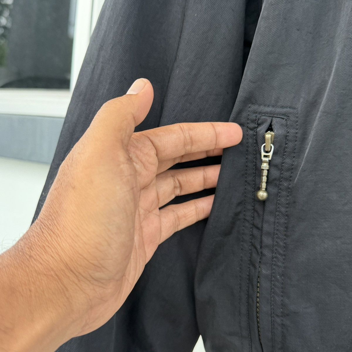 Sergio Tacchini Vintage Sergio Tacchini Milano Italia Black Bomber Jacket Size US M / EU 48-50 / 2 - 7 Thumbnail