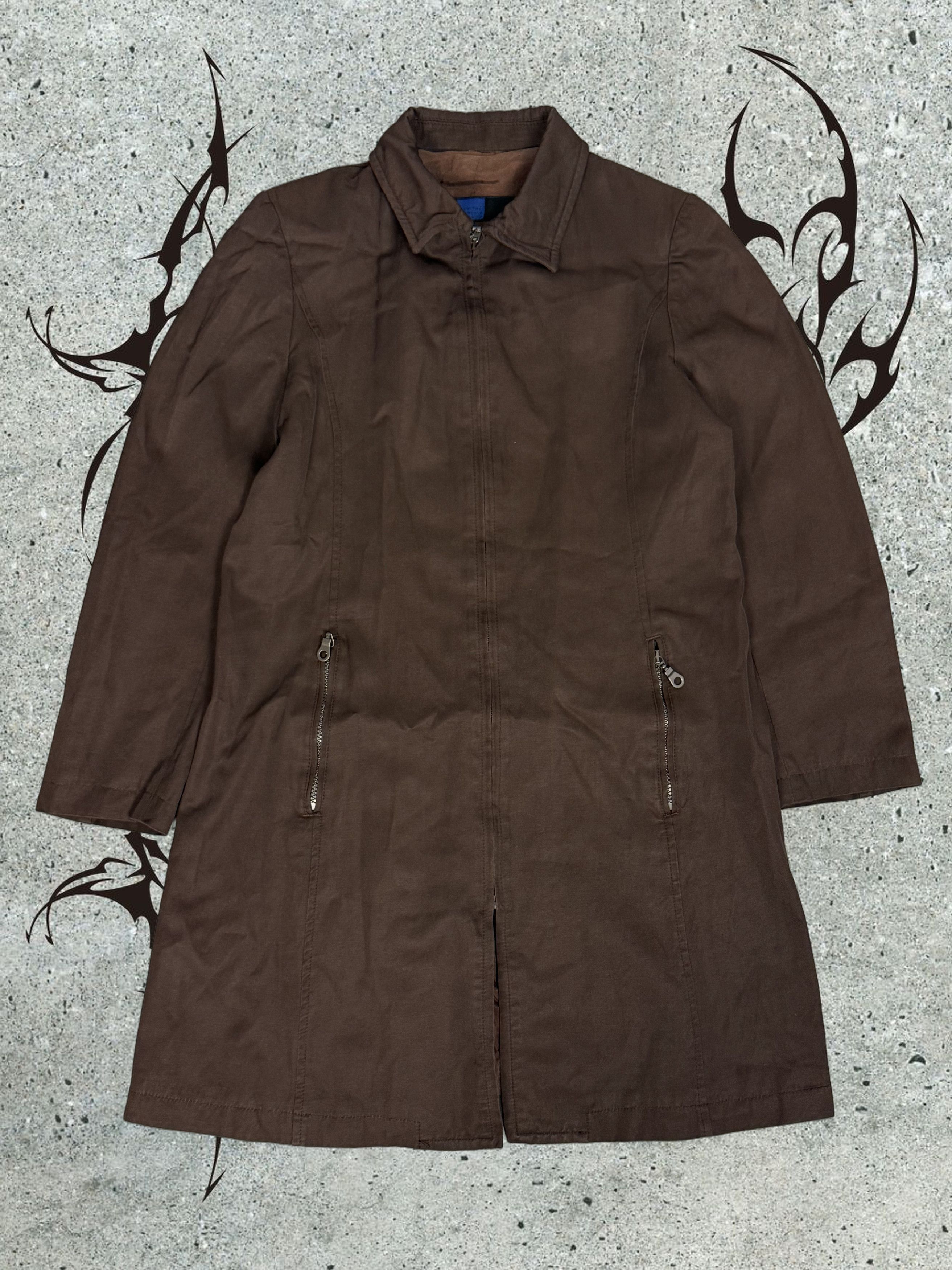Marithe + Francois Girbaud Vintage M+FG brown engineer coat Size L / US 10 / IT 46 - 1 Thumbnail
