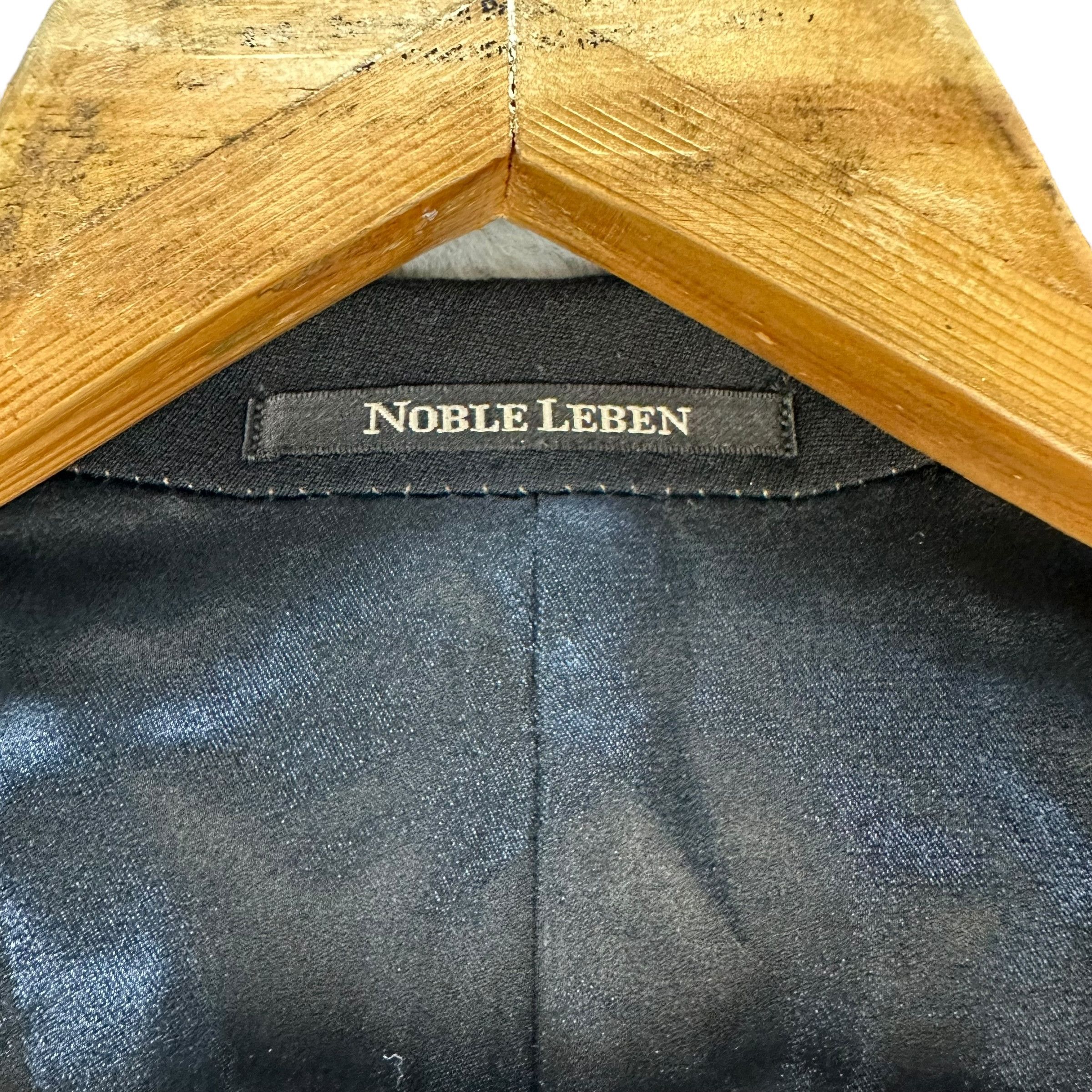 Vintage NOBLE LEBEN Magee Black Wool Morning Coat #A72-1747 Size US M / EU 48-50 / 2 - 9 Thumbnail
