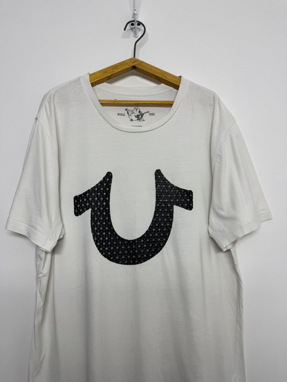 True Religion Vintage True Religion T-Shirt White big logo Size US L / EU 52-54 / 3 - 3 Thumbnail
