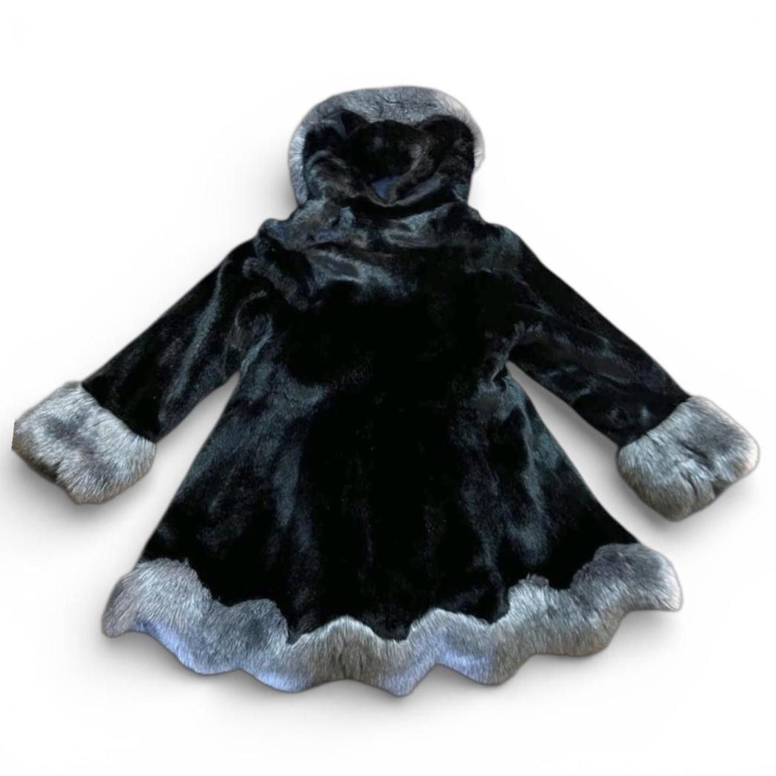 Other Fur whimsy goth vintage snow bunny coat with hood Size M / US 6-8 / IT 42-44 - 2 Thumbnail