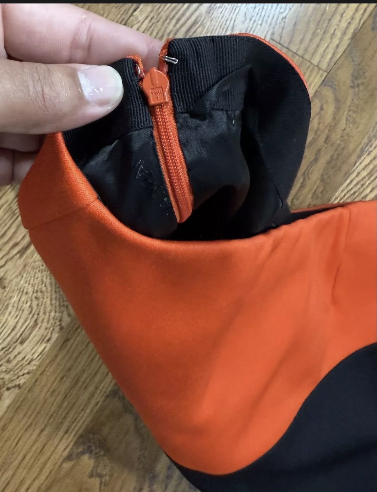 Dolce & Gabbana Dolce & Gabbana Skirt Orange Black Women’s Size 38 Size 38" / US 16 / IT 52 - 6 Thumbnail