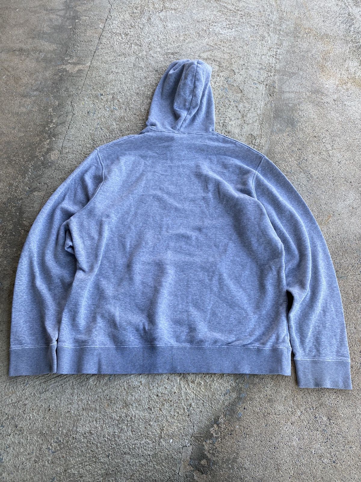 Nike × Vintage Vintage Y2K Nike Grey Hoodie Sweatshirt Size US L / EU 52-54 / 3 - 10 Thumbnail