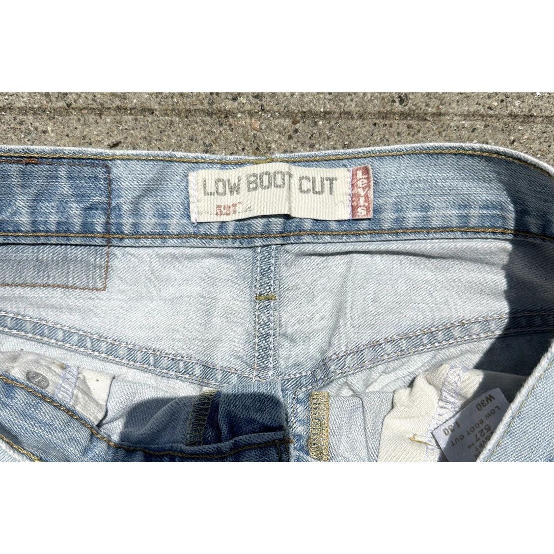 Levi's Vintage Clothing Vintage Levis 527 Bootcut Denim Size 30" / US 8 / IT 44 - 2 Thumbnail