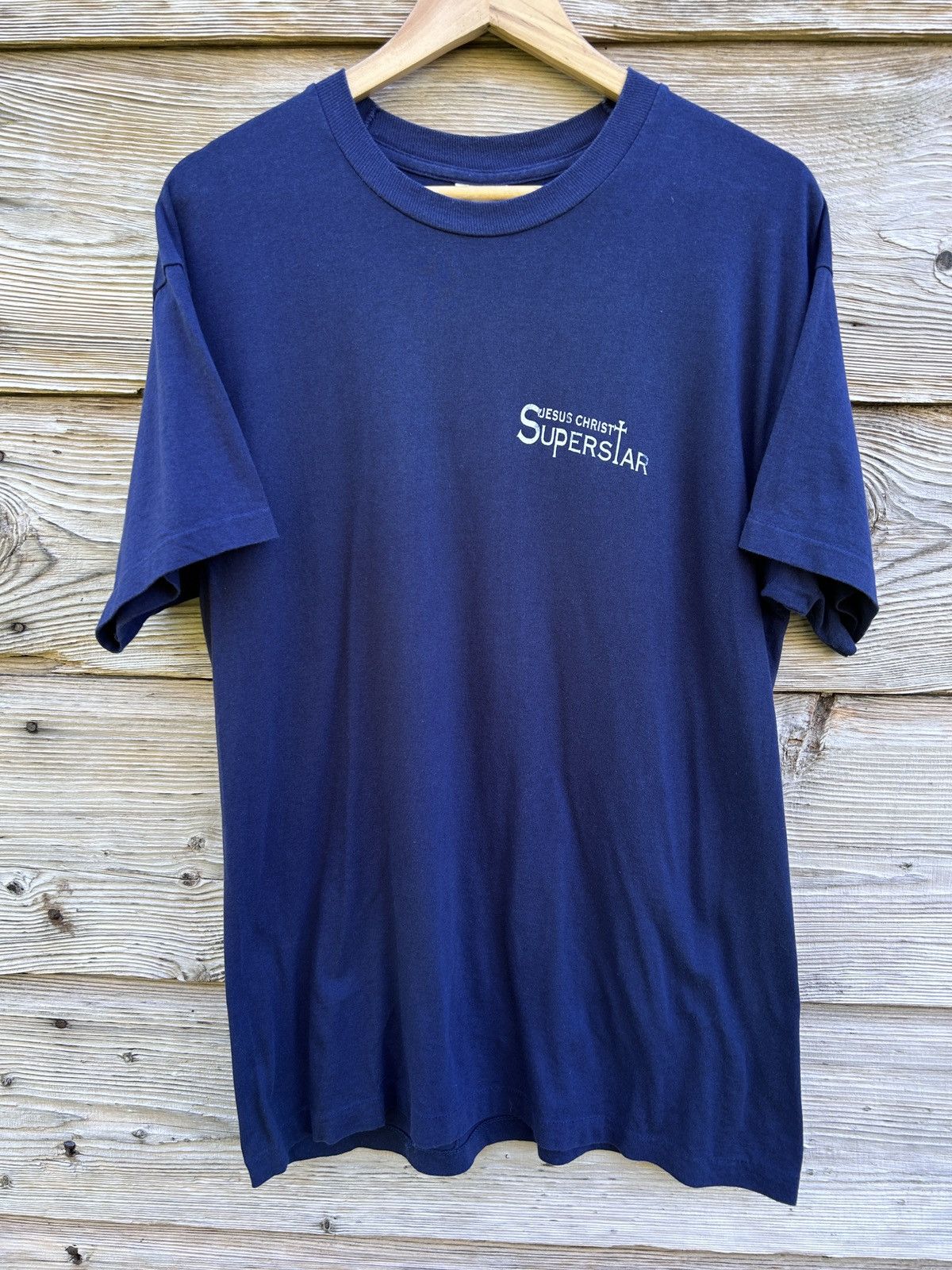Vintage 90s Cast Jesus Christ Superstar 1999 Single Stitch T-Shirt Size US XL / EU 56 / 4 - 3 Thumbnail
