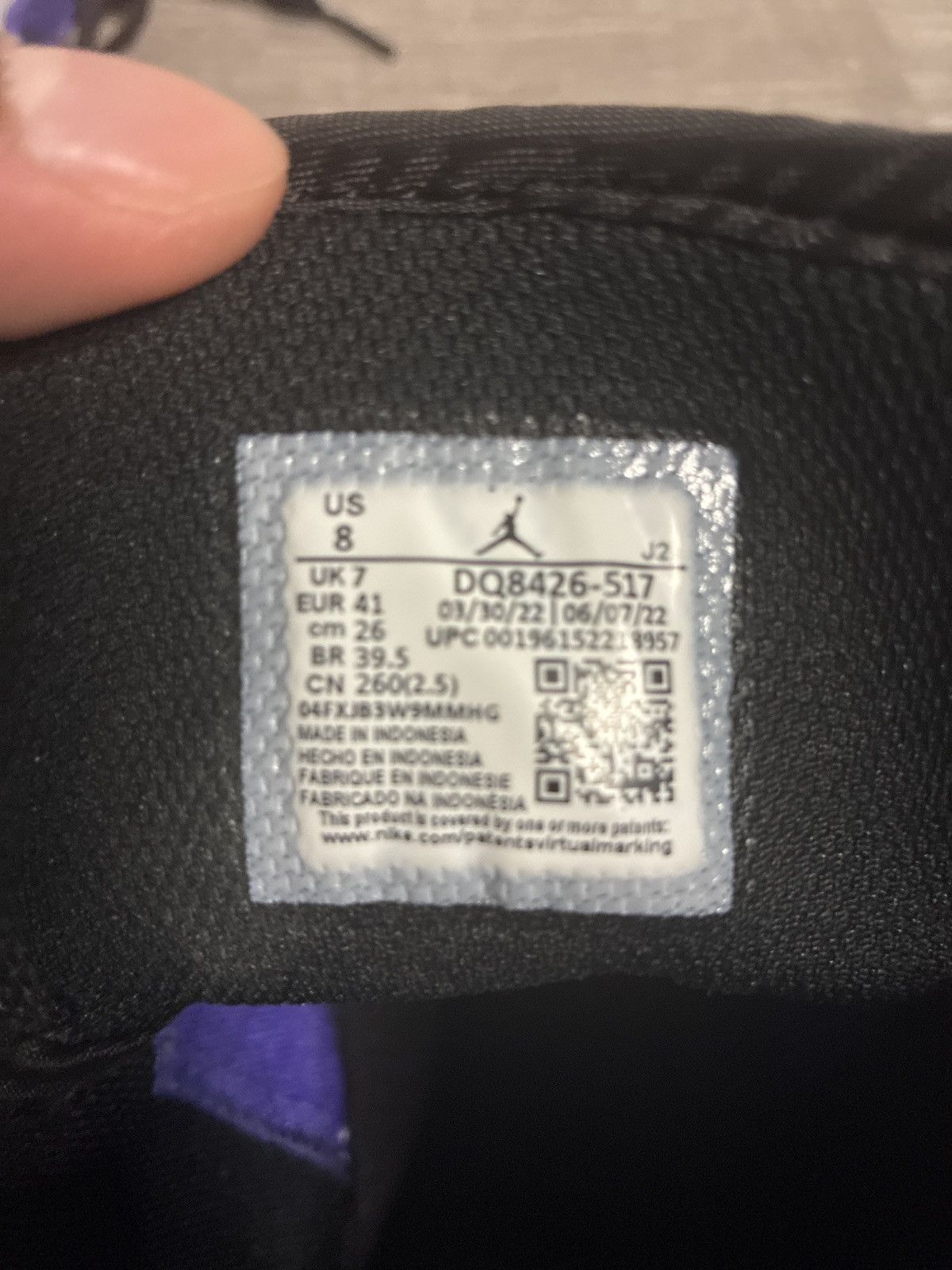 Jordan Brand Jordan 1 Mid “Lakers” Size US 8 / EU 41 - 6 Thumbnail