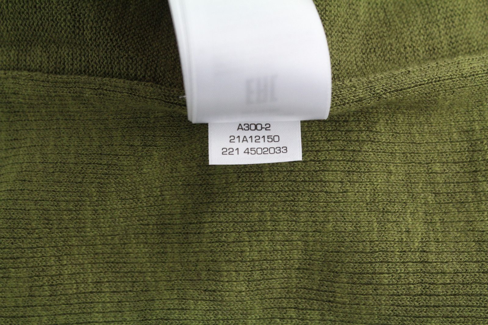 Gant RIBBED RUGGER M Utility Green Melange Linen 88115 Size M / US 6-8 / IT 42-44 - 10 Thumbnail
