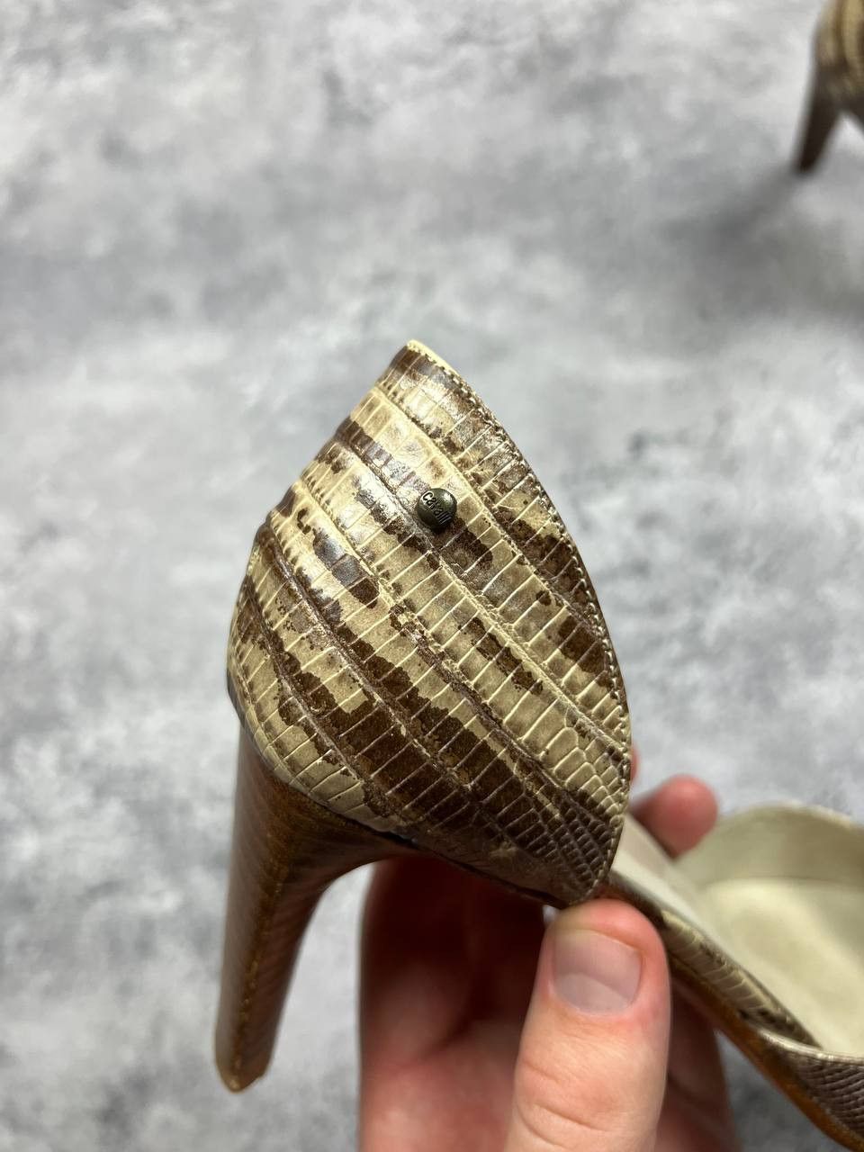 Just Cavalli Vintage Just Cavalli Heels Roberto Cavalli Snake Skin Size US 6 / IT 36 - 5 Thumbnail