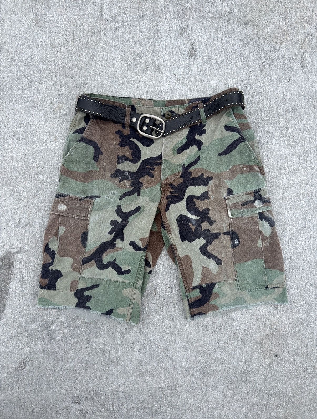 Vintage Camo Faded pants Size US 32 / EU 48 - 1 Thumbnail