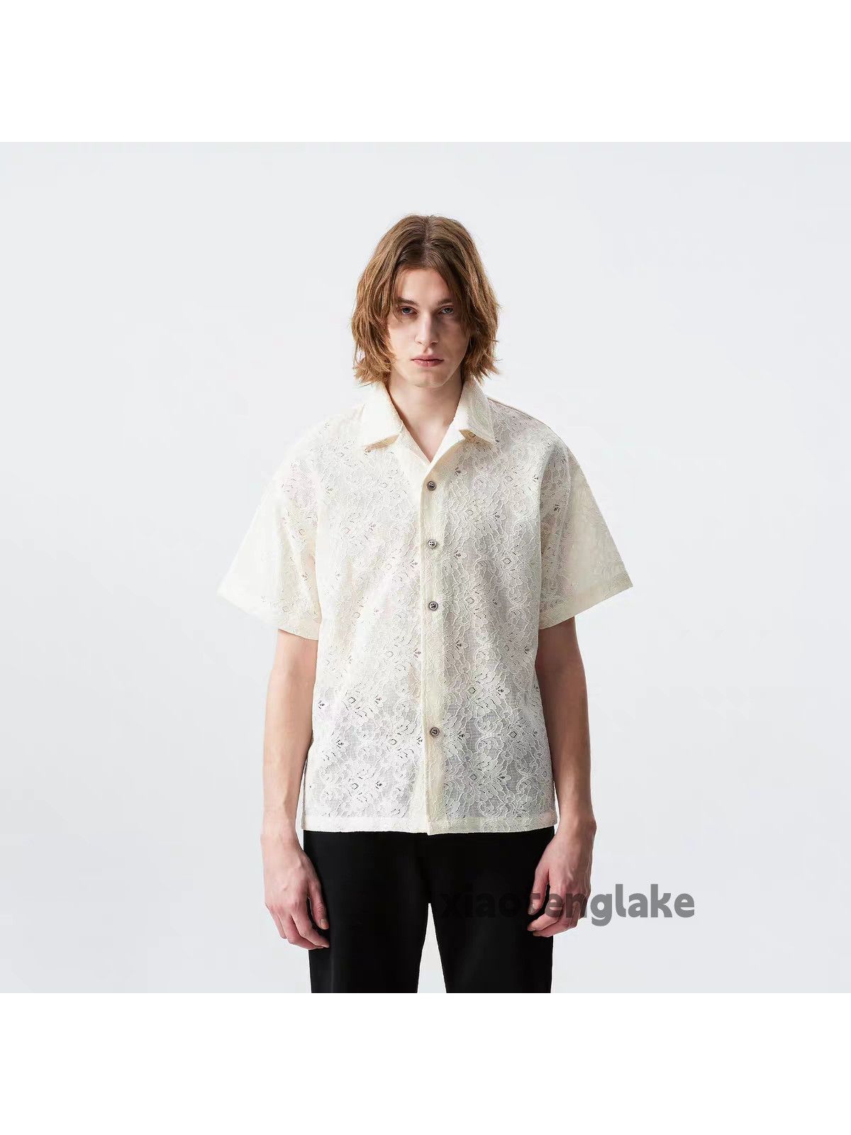 Designer Unisex outdoor sports loose hiphop pattern hollow shirt Size US M / EU 48-50 / 2 - 3 Thumbnail