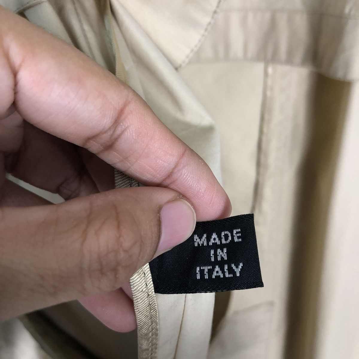 Bally × Designer 🔥VINTAGE LONG JACKET BALLY MADE IN ITALY DOUBLE COLLAR Size US M / EU 48-50 / 2 - 20 Thumbnail