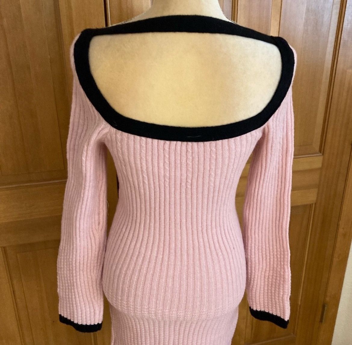 Designer × Other NWT, Lavishly Paris Elegant Pink Sweater Dress. Size Medium Size M / US 6-8 / IT 42-44 - 7 Thumbnail