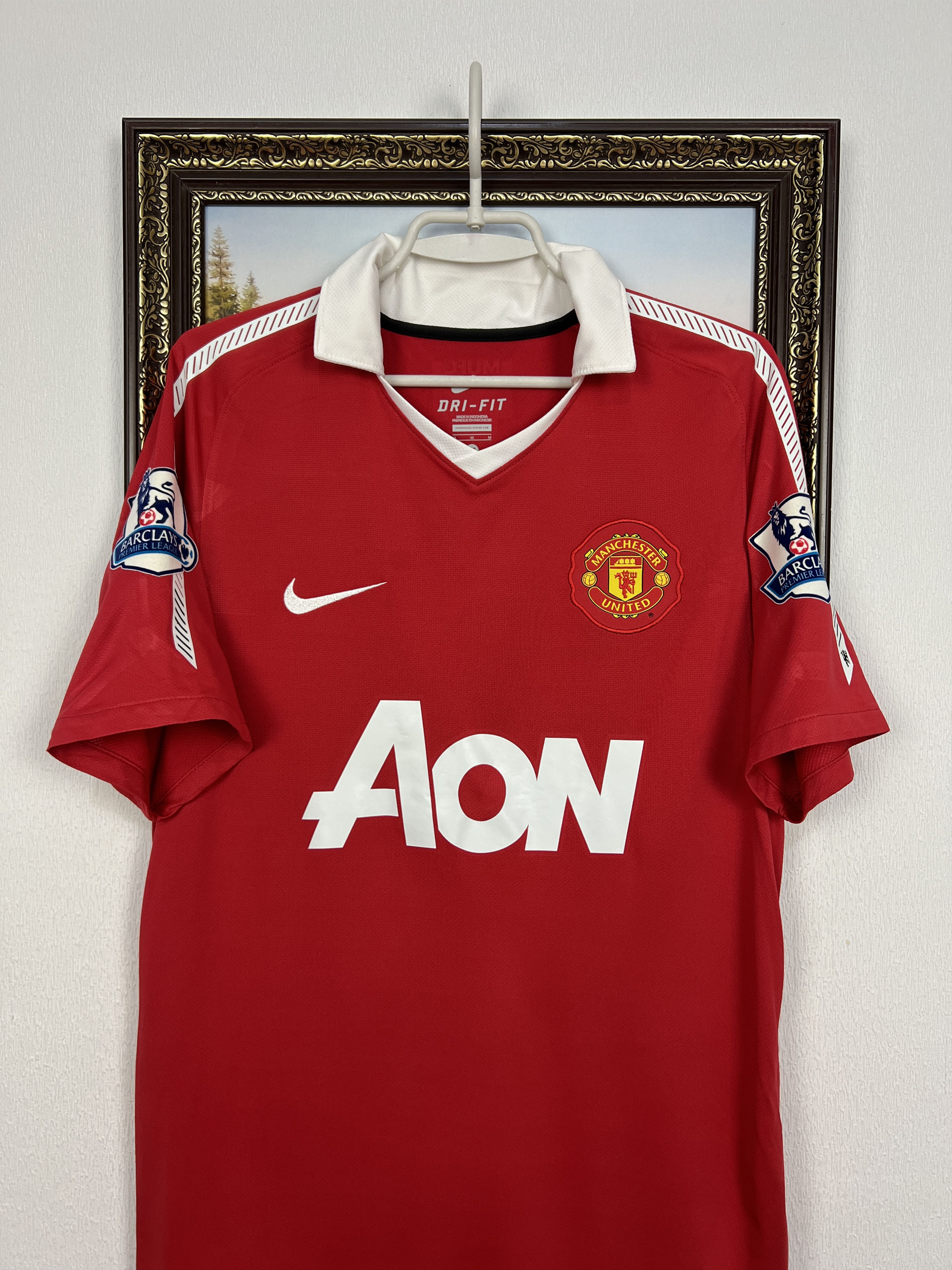 Nike Manchester United Home football 2010 #14 Chicharito Nike Size US M / EU 48-50 / 2 - 4 Thumbnail