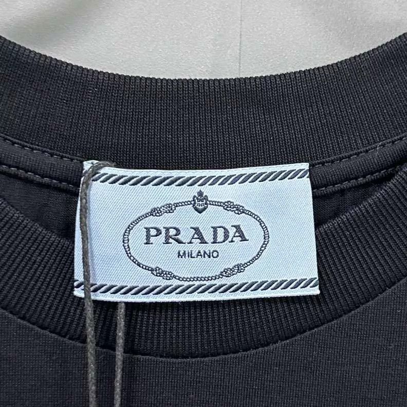 Prada PRADA Frankenstein Triangle Logo Short Tee S Size US S / EU 44-46 / 1 - 5 Thumbnail