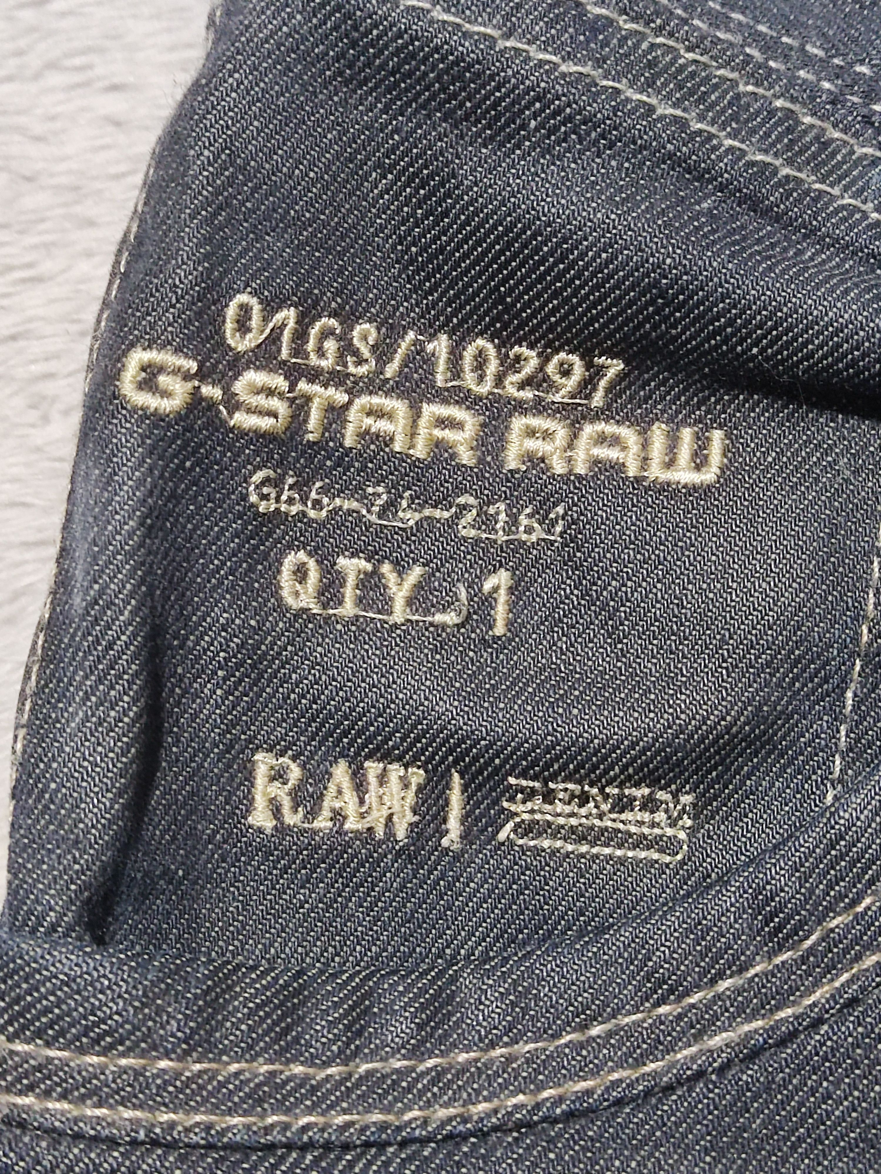 G-Star G-Star Dark Indigo Denim Reinforced Knee Panel Biker Style Size US 34 / EU 50 - 7 Thumbnail