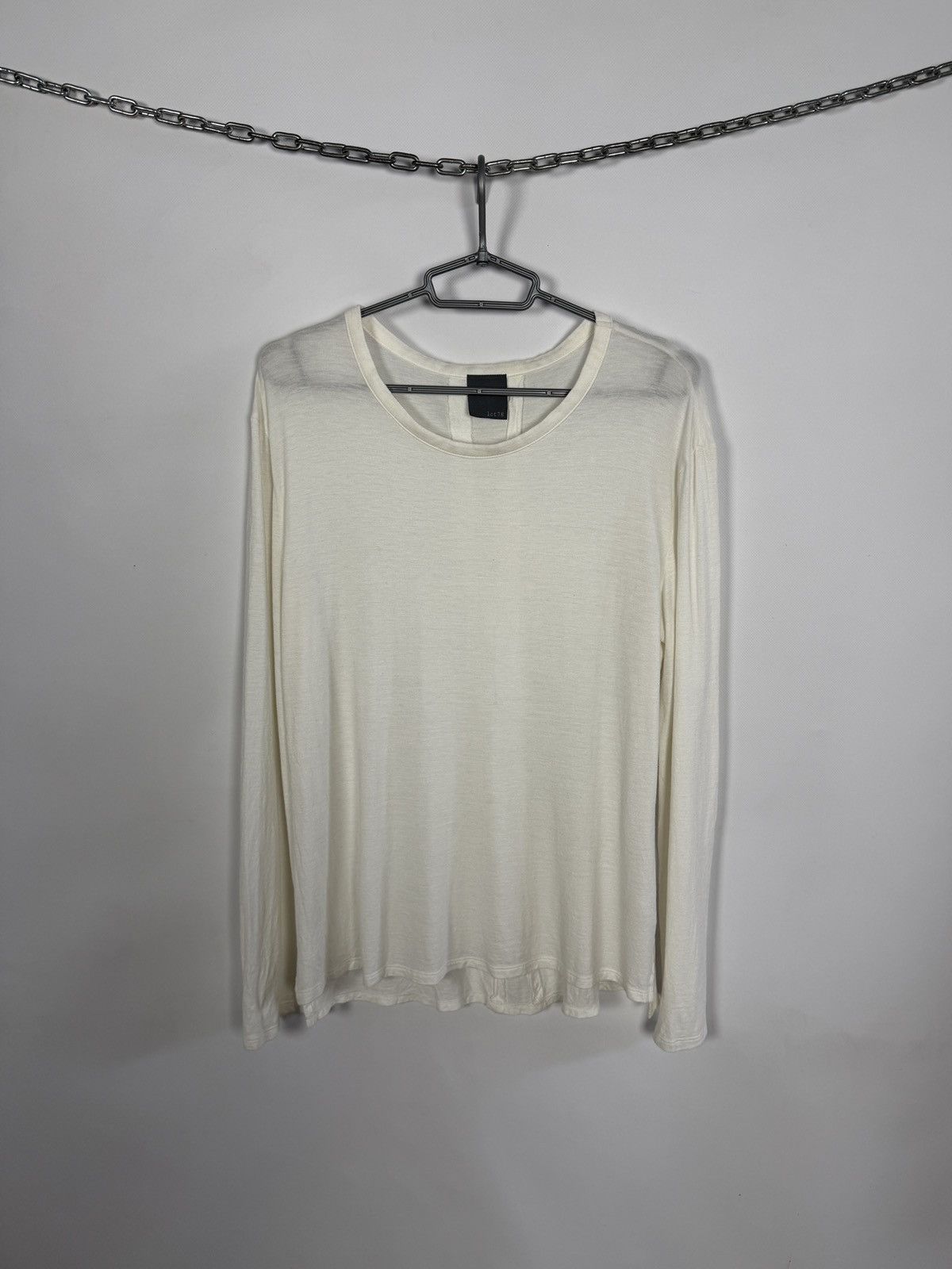 lot78 Lot78 Micromodal Cashmere Blend Long Sleeve Top Pullover XL Size XL / US 12-14 / IT 48-50 - 1 Thumbnail