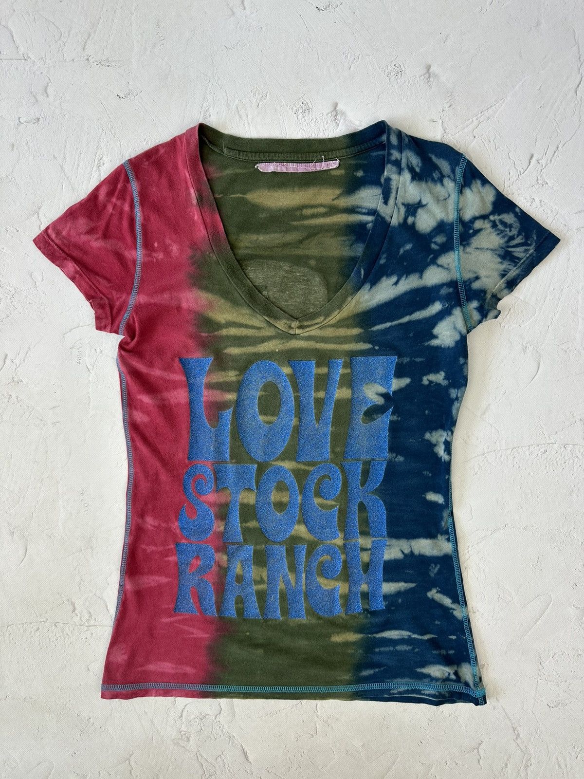 Christian Audigier Christian Audigier Love Stock Ranch Multicolor T-shirt Size M / US 6-8 / IT 42-44 - 1 Thumbnail
