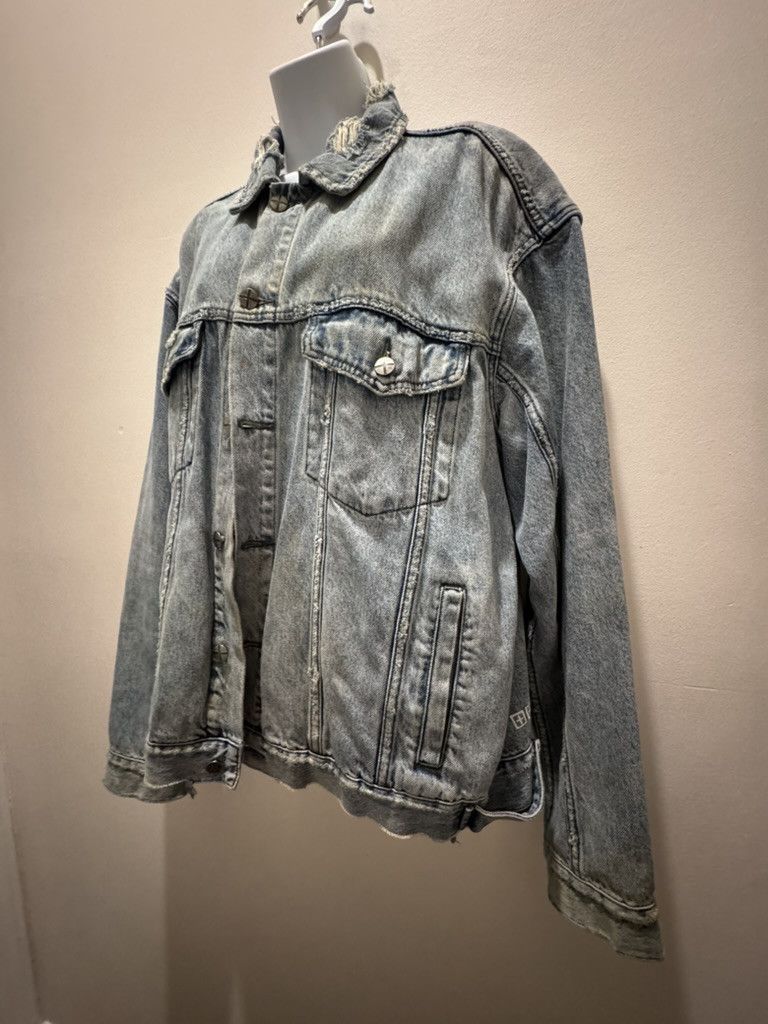 Ksubi Ksubi OhGEE Distressed Denim Jacket Size US L / EU 52-54 / 3 - 1 Thumbnail