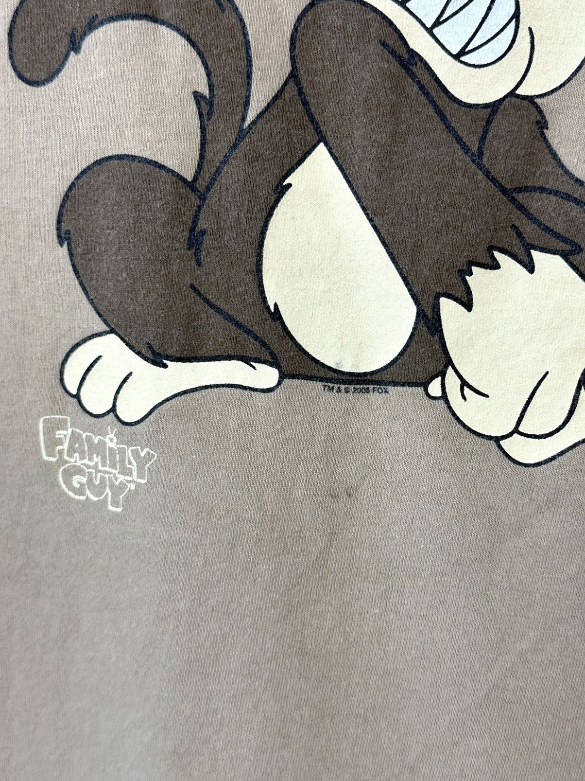 Fruit Of The Loom Vintage Family Guy 2006 Beige Short Sleeve T-shirt Size US S / EU 44-46 / 1 - 4 Thumbnail