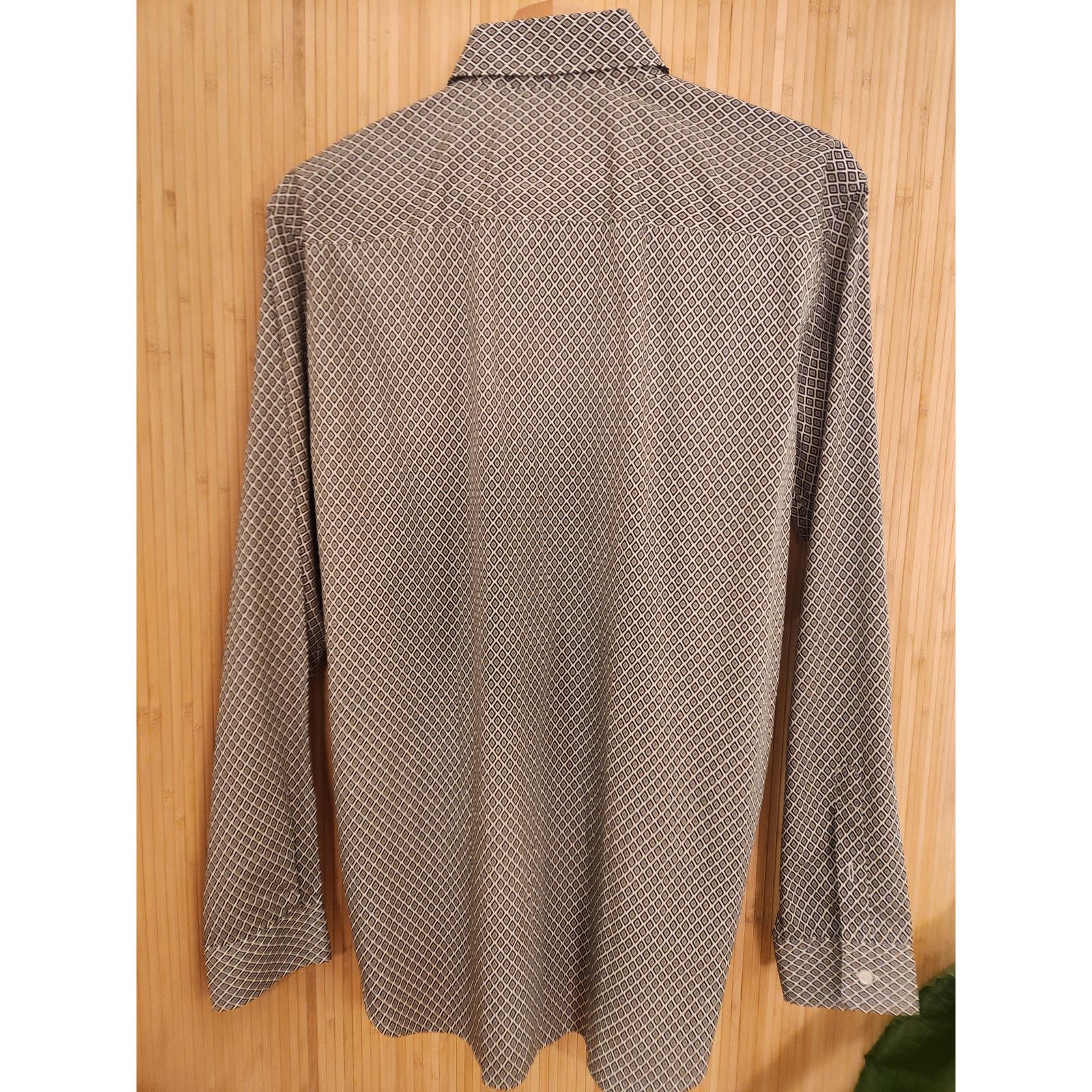 Burberry Burberry London Men’s Geometric Print Shirt Size US S / EU 44-46 / 1 - 2 Thumbnail